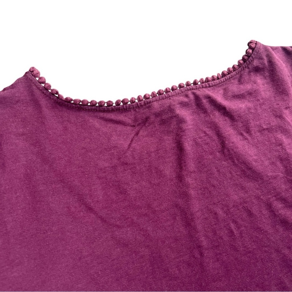 Anthropologie Porridge Women’s Short Sleeve Eyelet Lace Top In Size M - Picture 7 of 9